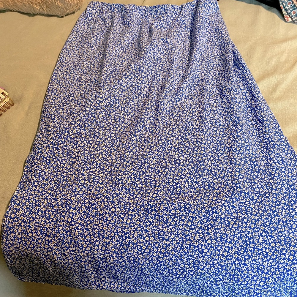 Long Flowered Skirt